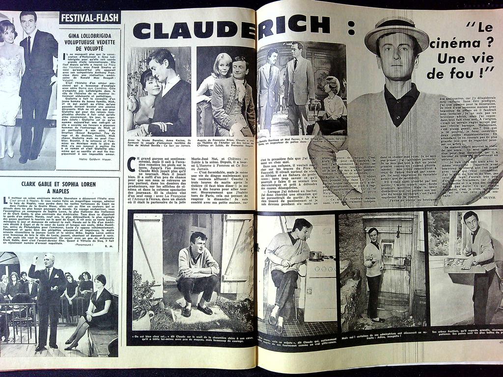 Magazine Festival N° 613 – Cinéma – Vintage 1961