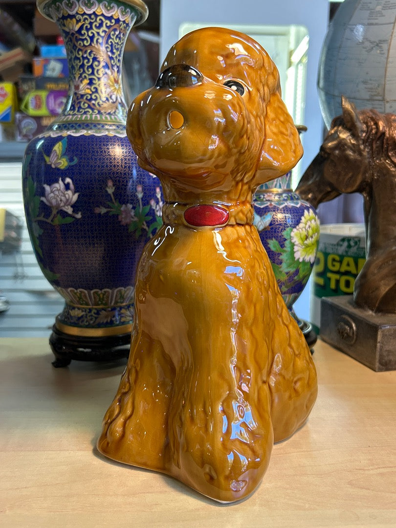 Pichet Barbotine Caniche Céramique
