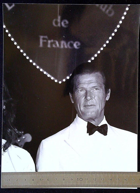 Photo Roger Moore – Cinéma – Portrait vintage
