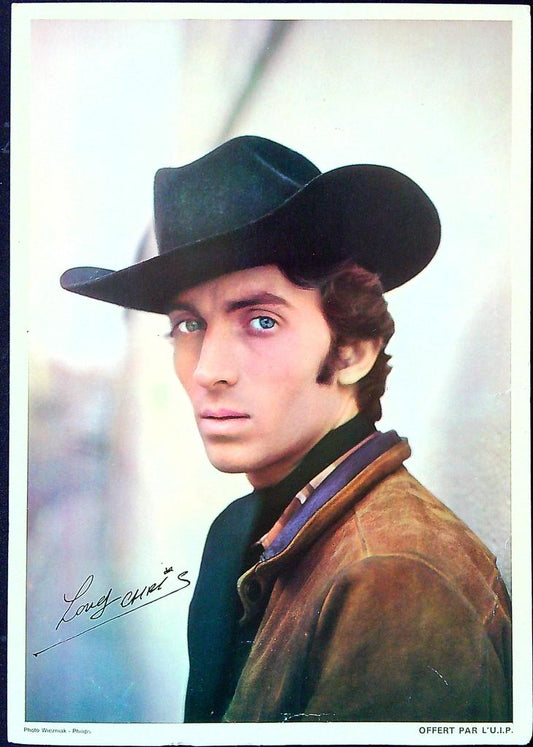 Carte promo Long Chris – Philips – Memorabilia – Vintage