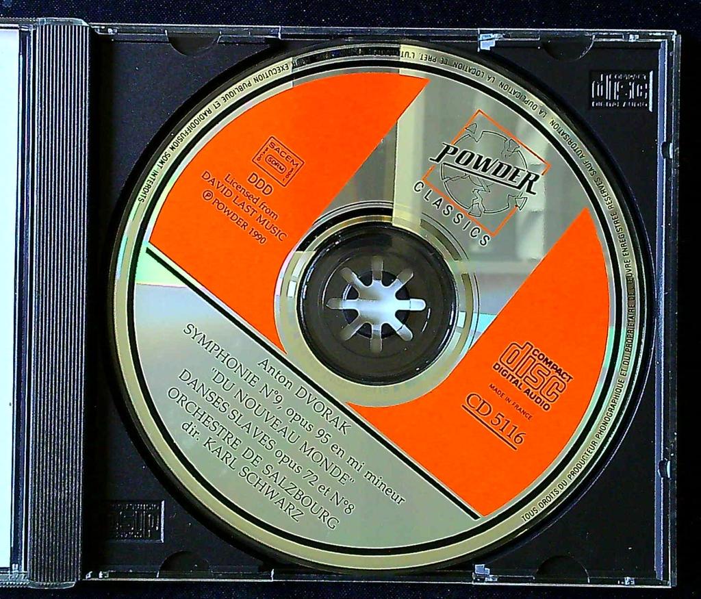 Cd – Antonin Dvorak – Musique – Symphonie du Nouveau Monde