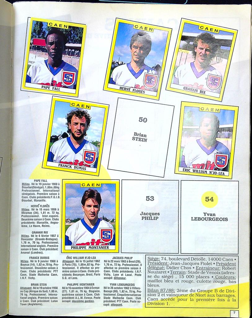 Album Panini Foot 89