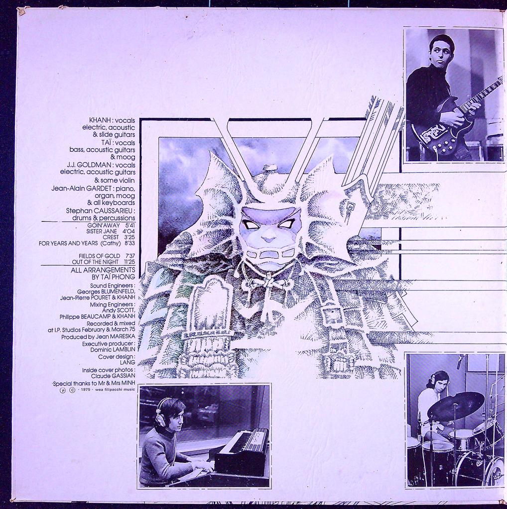Vinyle 33 tours Tai Phong S/t Warner Bros