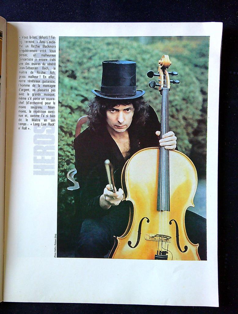 Magazine – Rock & Folk N°189 – Culture – David Bowie Octobre 1982