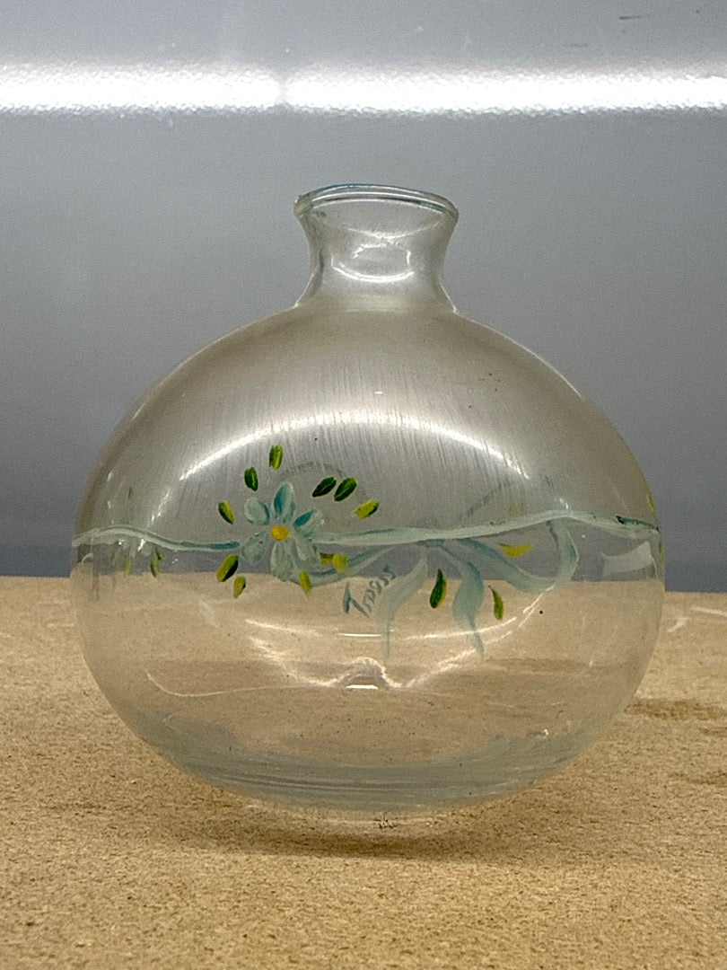 Ornement – Trossi – Objet de décoration – Vase verre peint