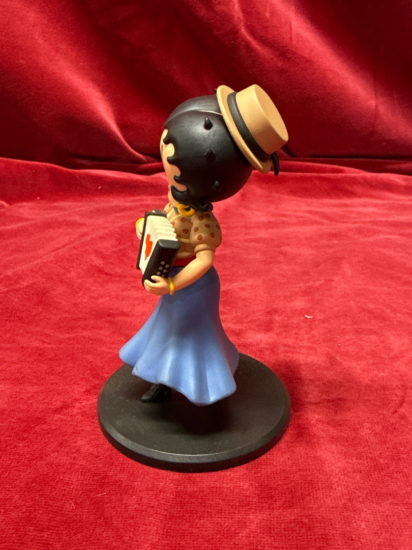 Figurine Betty Boop accordéon Fleischer Studios