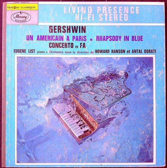Vinyle 33t – Gershwin – Musique – Living Presence