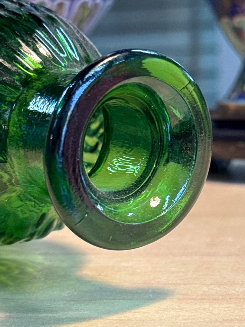 Bouteille Get 27 – Get 27 – Bouteille en verre – Vintage vert relief