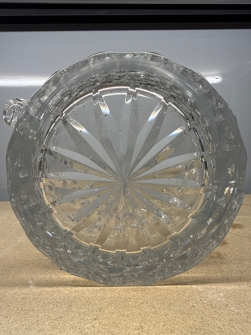 Grand Seau à glace – Cristal – Arts de la table – Vintage taillé main