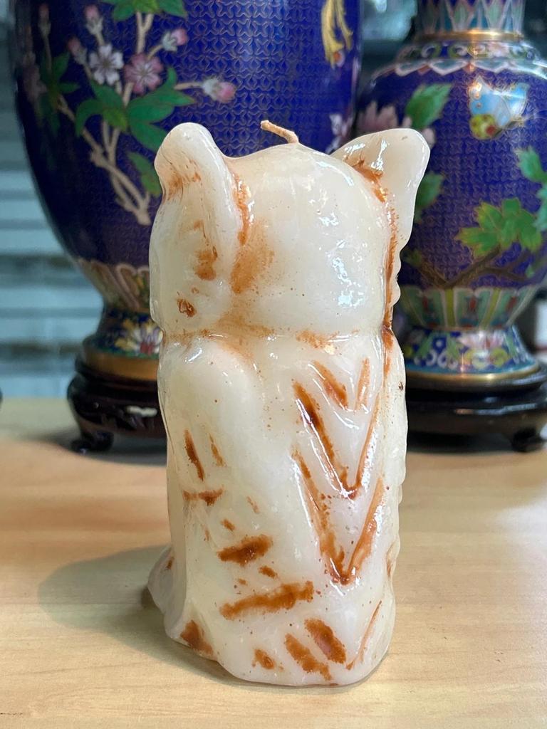 Bougie en cire Statuette Chouette / Hibou