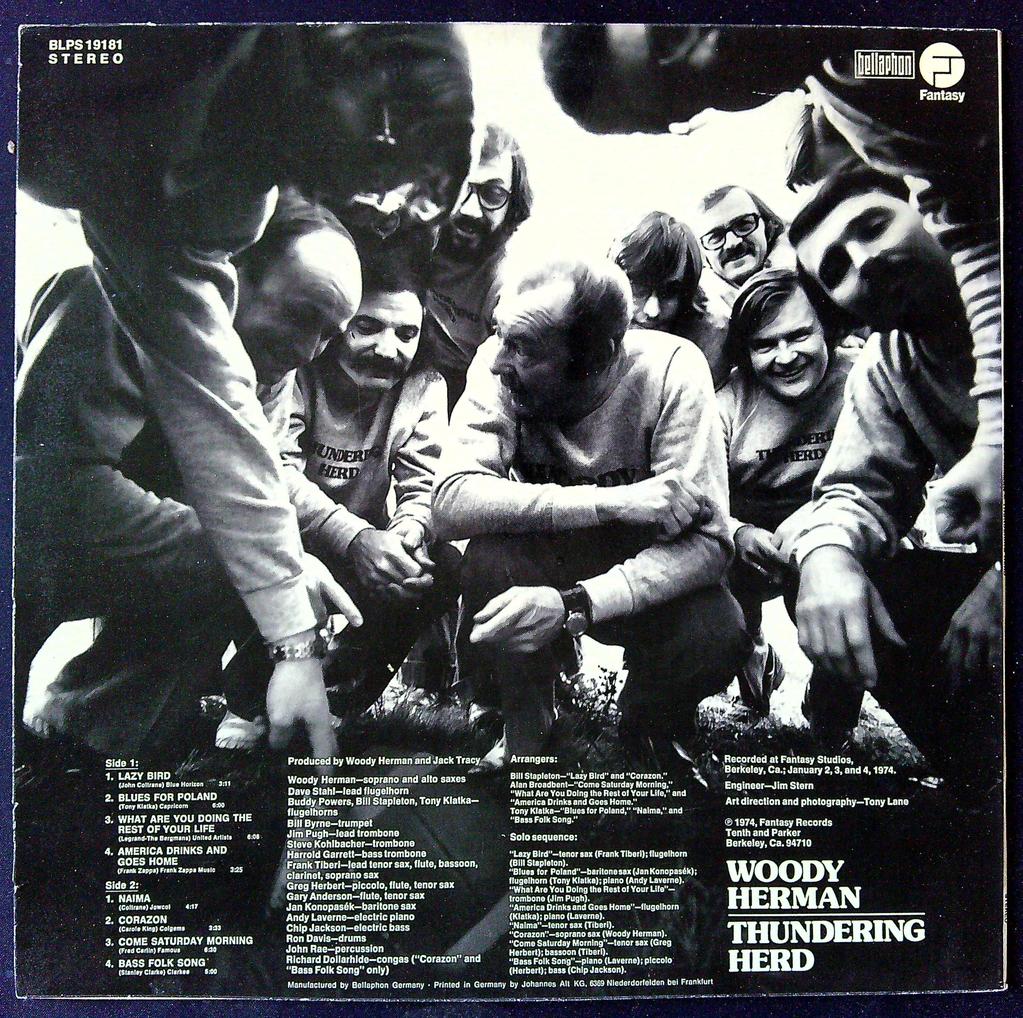 Vinyle Woody Herman - Thundering Herd