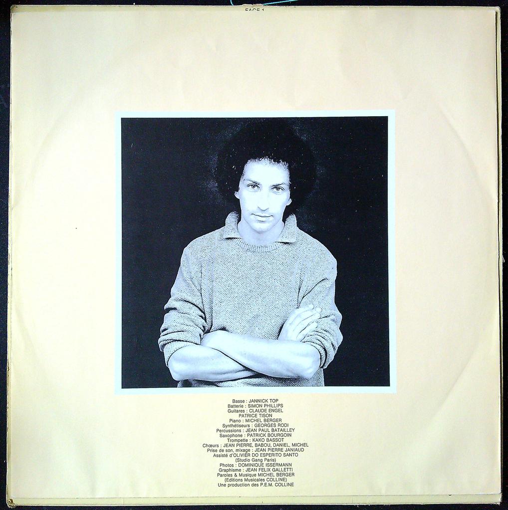 Vinyle 33 tours Michel Berger Beaurivage Wea