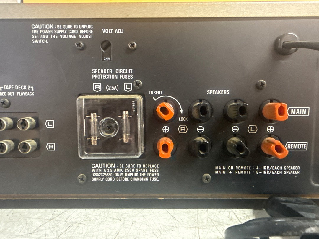 Amplificateur – Technics Su-8044 – Hifi – Pour pièces