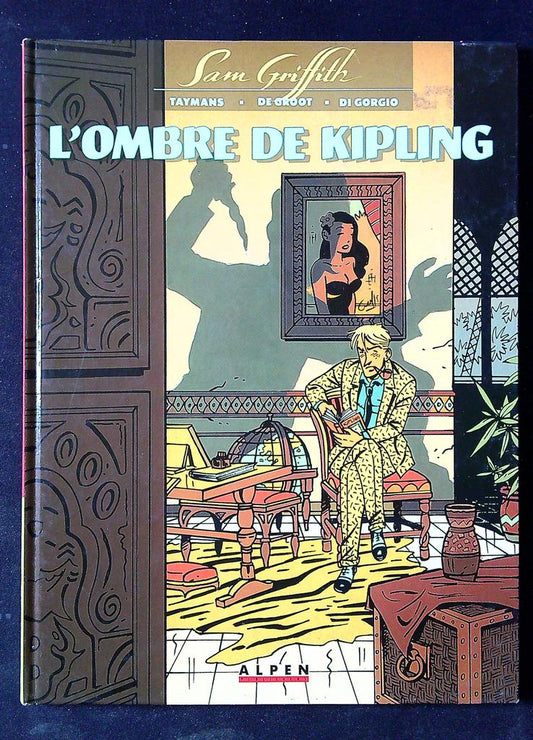 Bande dessinée Sam Griffith L'ombre de Kipling Taymans