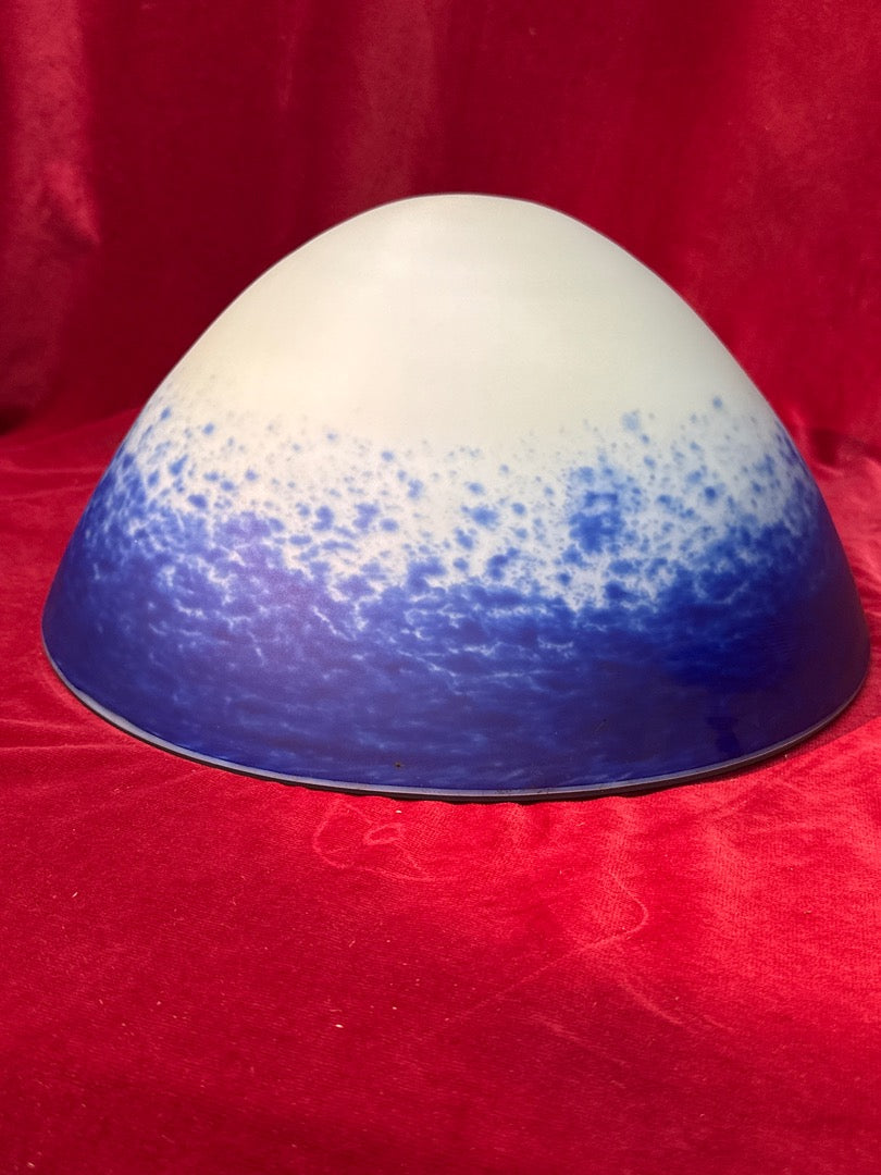 Lampe de table art nouveau pate de verre