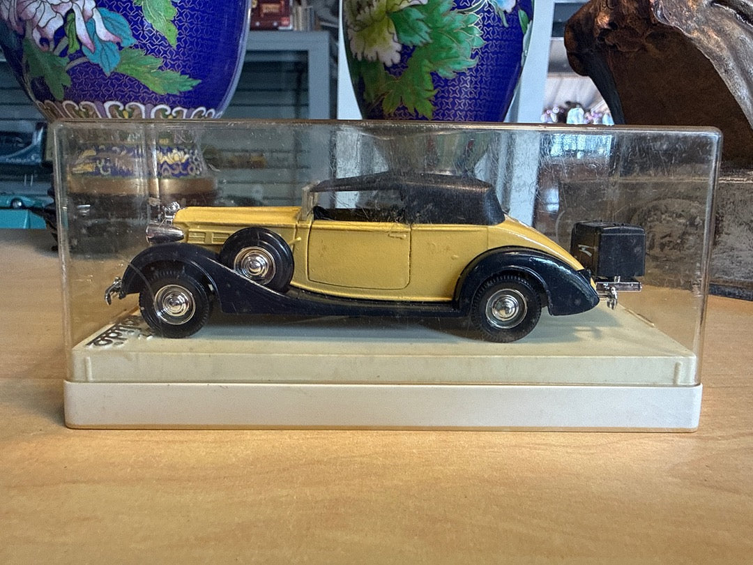 Voiture miniature – Solido Packard Super Eight – Jouets & Jeux – Packard Super-eight jaune noire ave
