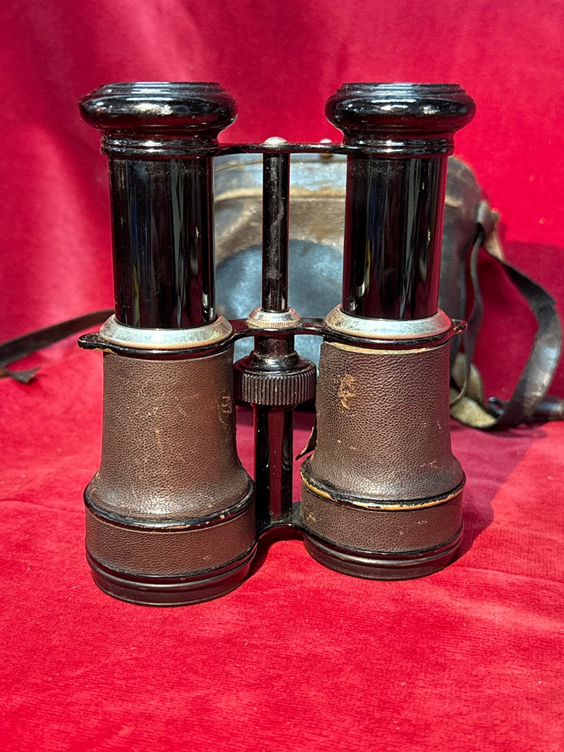 Jumelles anciennes Manufacture Française d'armes et Cycles de St Étienne avec étui