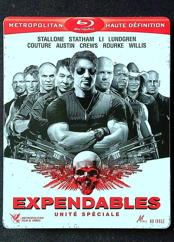 Blu-ray – Expendables : Unité Spéciale – Divertissement – Steelbook collector