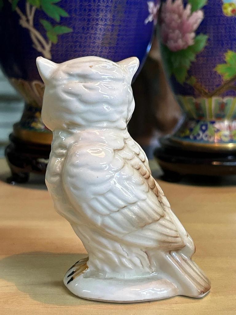 Statuette Chouette / Hibou en céramique
