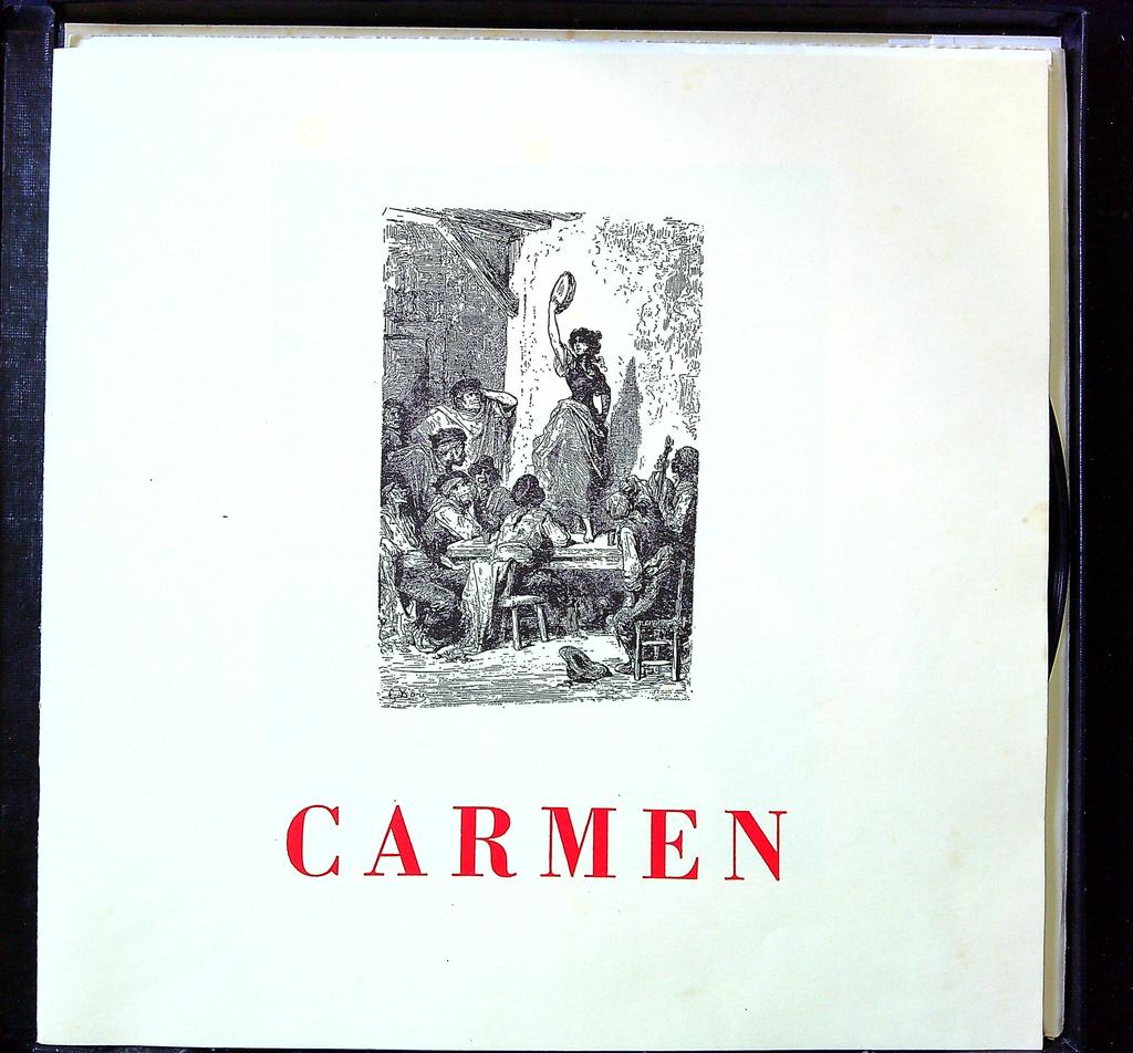 Coffret Vinyles – Bizet Carmen – Musique – Opéra 1959