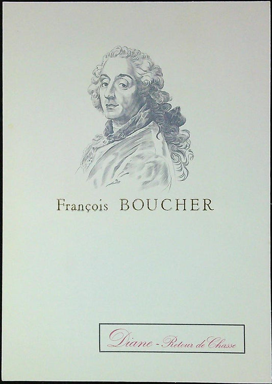 François Boucher Enveloppe Dépliant Timbre 1er jour Encart Fdc Yvert et Tellier