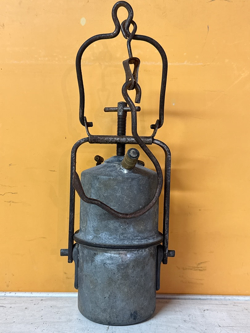 Lampe ancienne – Lampe carbure vintage
