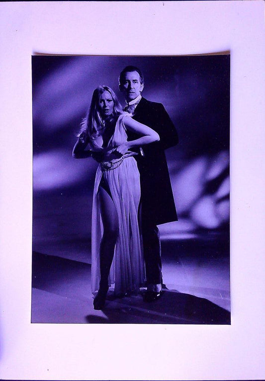 Photographie Veronica Carlson Peter Cushing