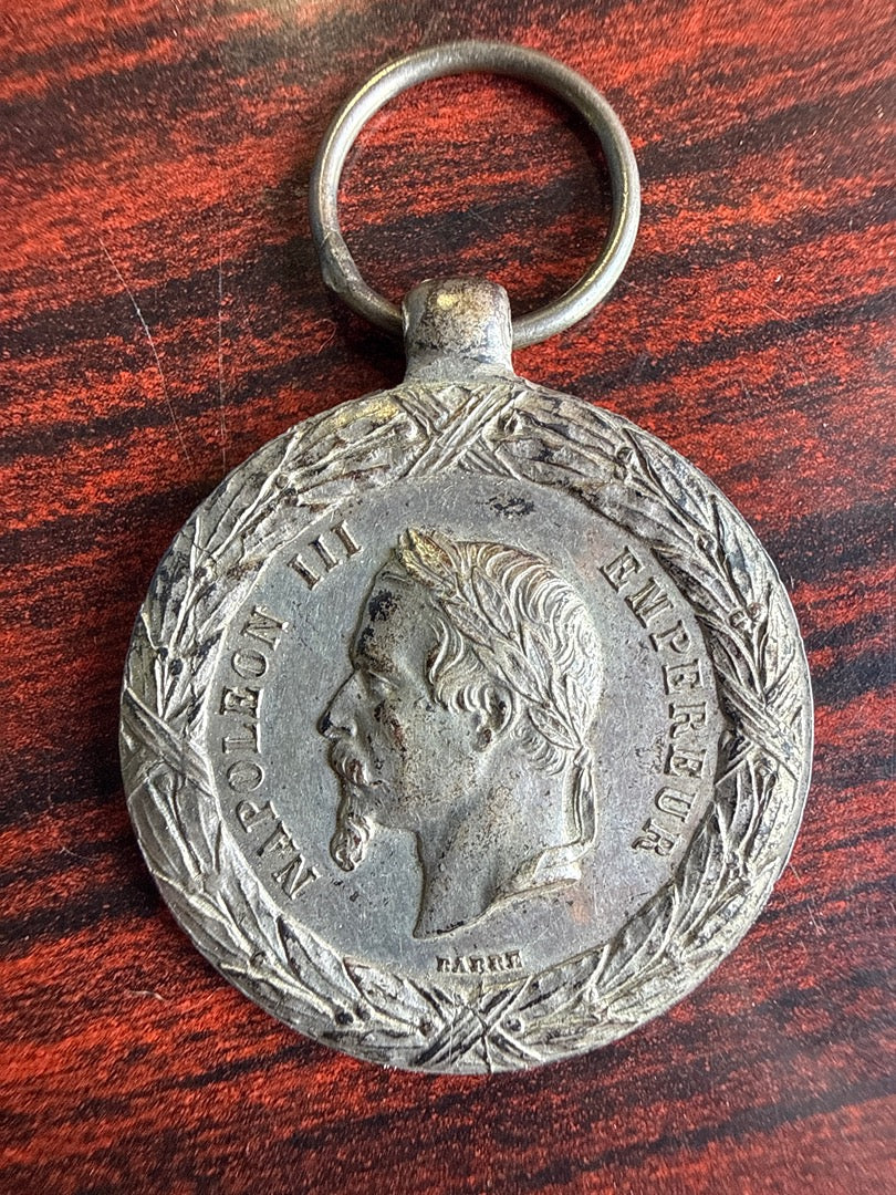 Médaille – Barre – Numismatique – Campagne d'italie 1859