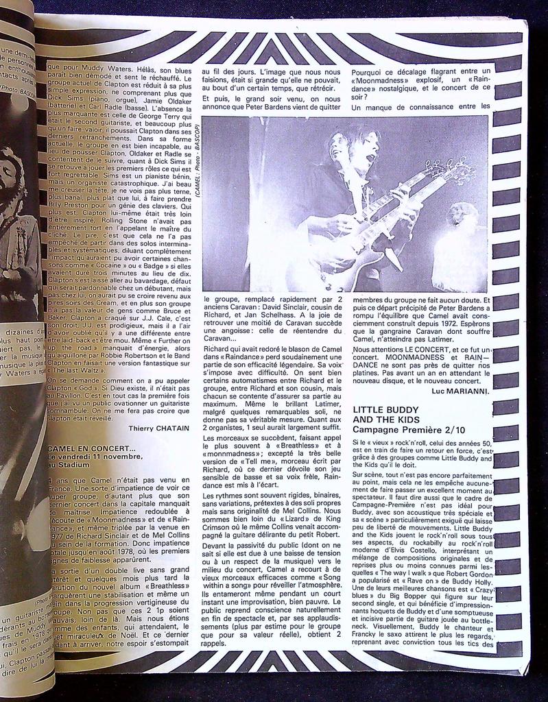 Magazine – Rock En Stock N°20 – Musique – Bob Marley Polnareff