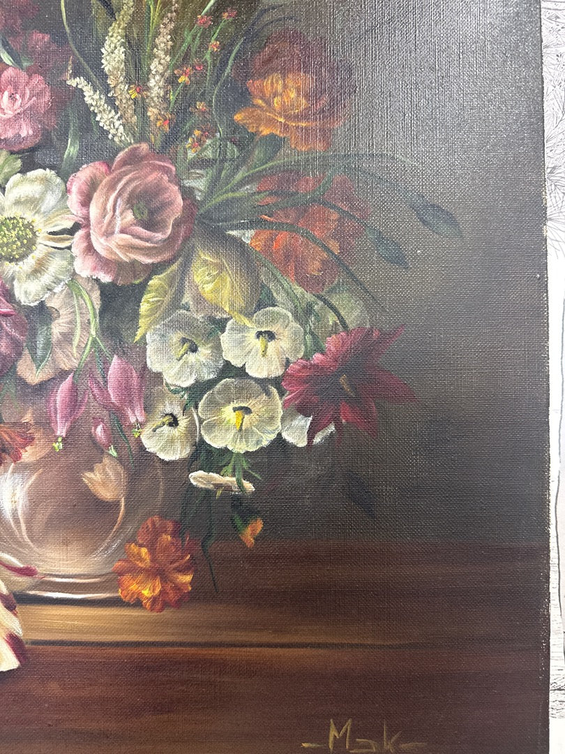 Tableau peinture – Mak – Peinture – Nature morte aux fleurs