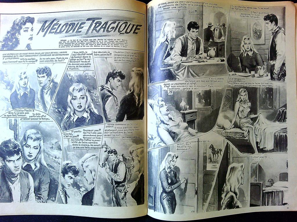 Magazine – Nous Deux N° 582 – Littérature – Roman vintage