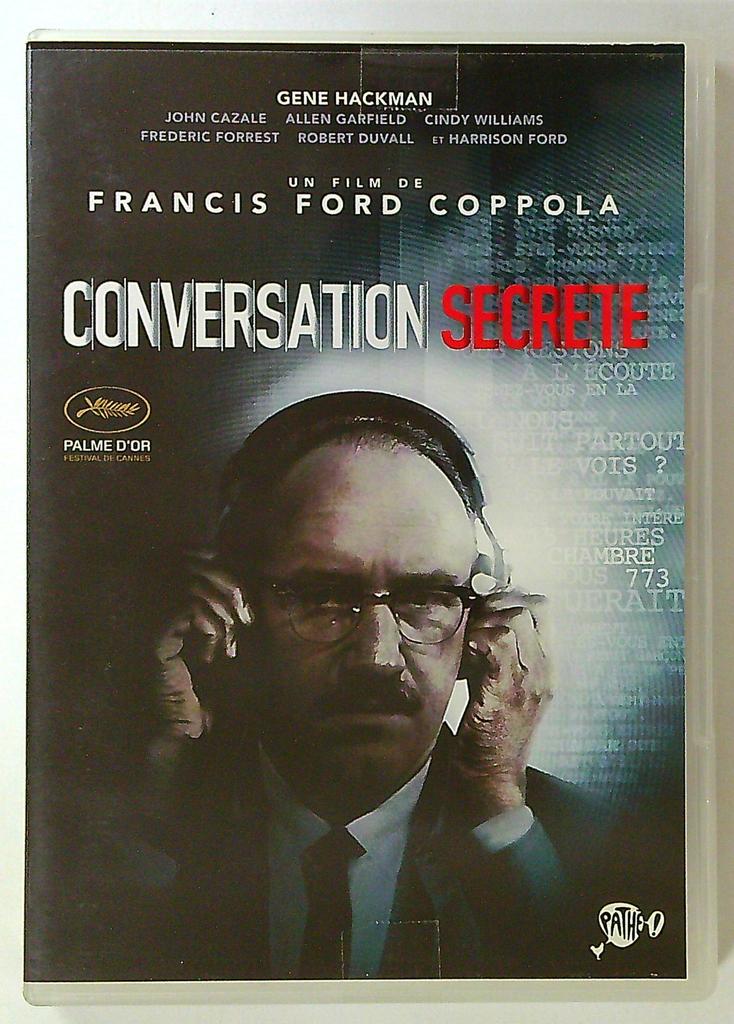 Dvd Conversation Secrète Francis Ford Coppola