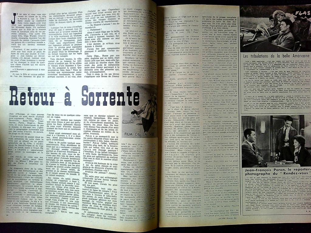 Magazine – Festival N° 646 – Presse – Cinéma Vintage 1961
