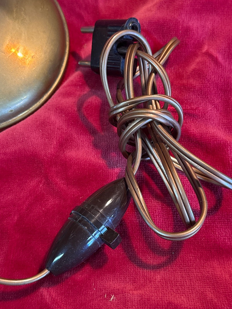 Lampe de bureau – D.r. Pat. – Luminaire – Laiton vintage