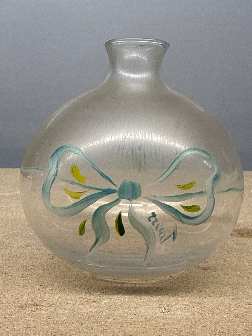 Ornement – Trossi – Objet de décoration – Vase verre peint