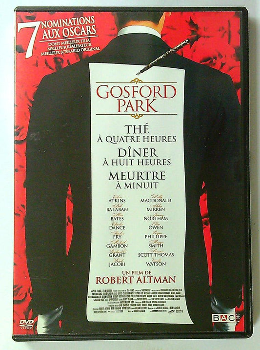 Dvd Gosford Park - Un film de Robert Altman