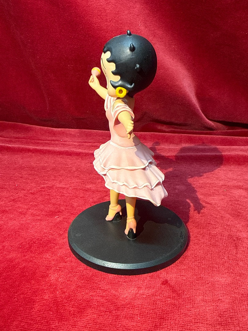 Tirelire Betty Boop danseuse flamenco rose Fleischer Studios