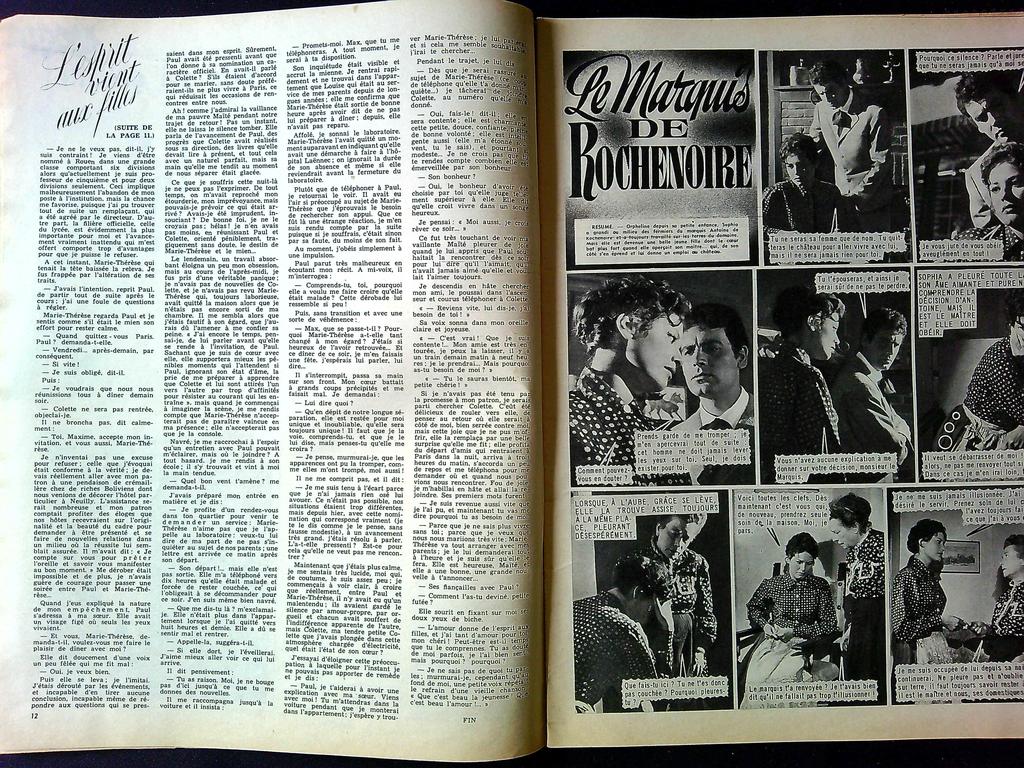 Magazine Festival N° 681 – Cinéma – Roman-photo vintage