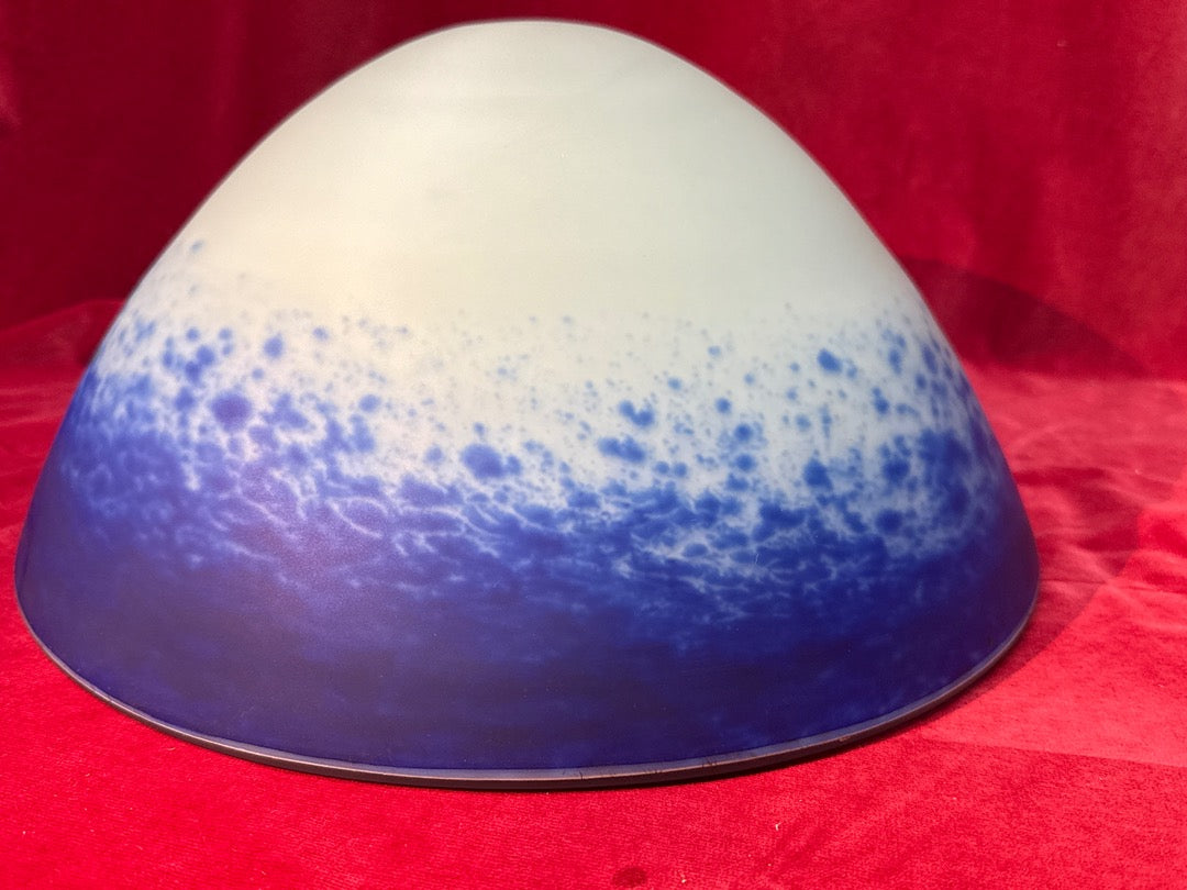 Lampe de table art nouveau pate de verre