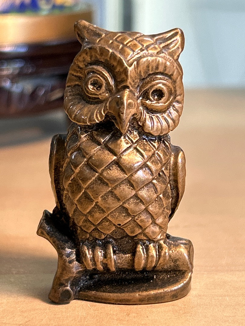 Figurine Chouette / Hibou en résine