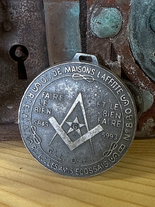 Médaille maçonnique – Gldf – Collection – 150e anniversaire