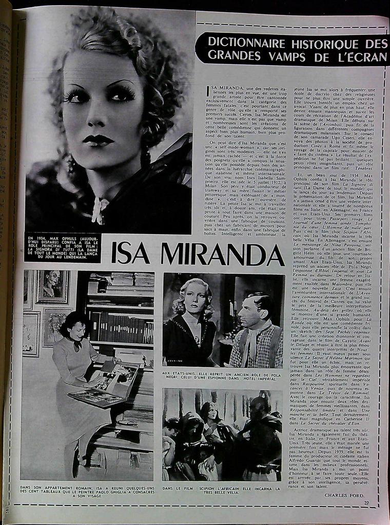 Magazine – Festival N°580 – Cinéma – Vintage