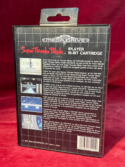 Jeu Super Thunder Blade Sega Mega Drive