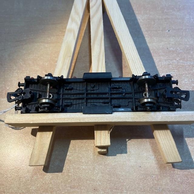 Wagon Plat Marchandises, Marquage Fs Italia, Riv