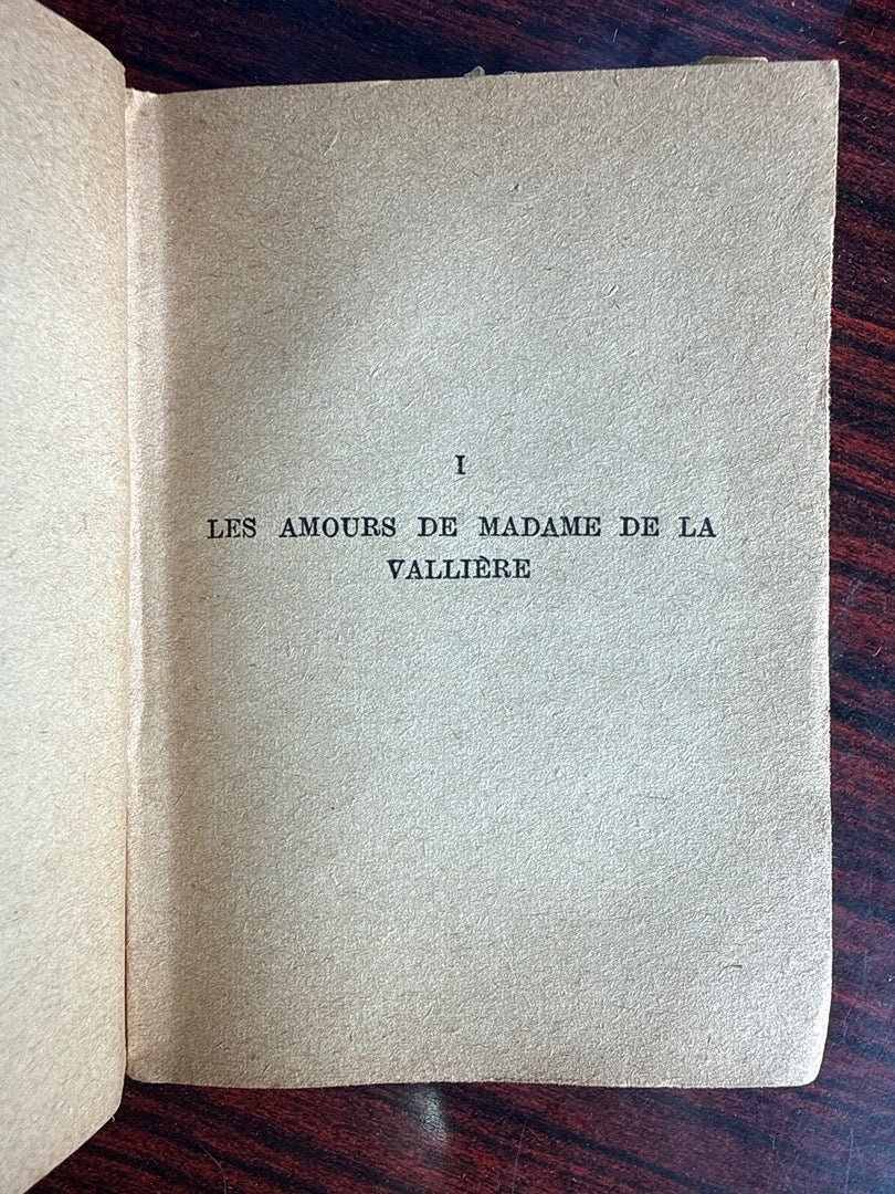 Livre – Bussy-rabutin – Littérature – La France Galante I