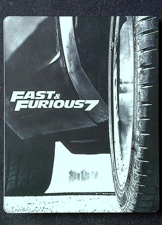 Blu-ray Steelbook – Fast & Furious 7 Universal – Divertissement – Édition métal