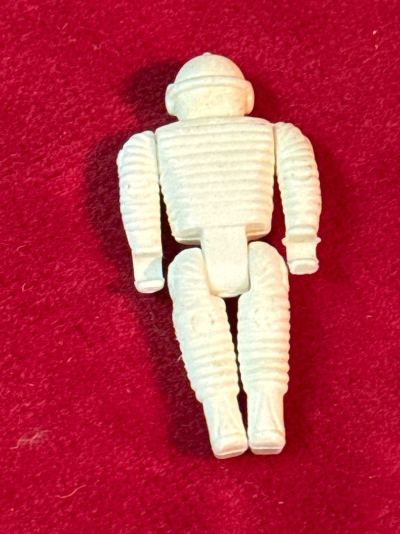 Mini Figurine Astronaute – Vintage – Jouet – Plastique blanc