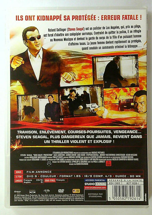 Dvd Sous Haute Protection Steven Seagal Studio Canal