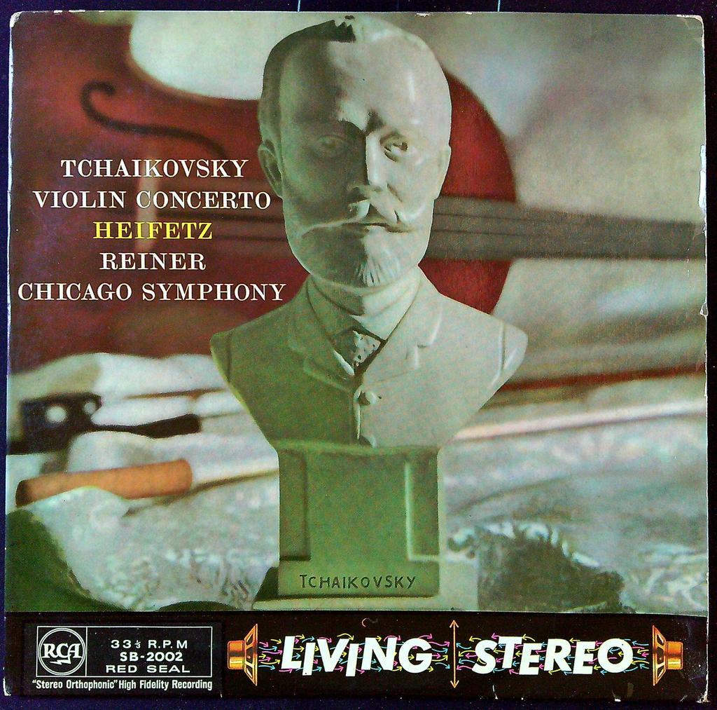 Disque vinyle – Rca Sb-2002 – Musique – Tchaikovsky Heifetz