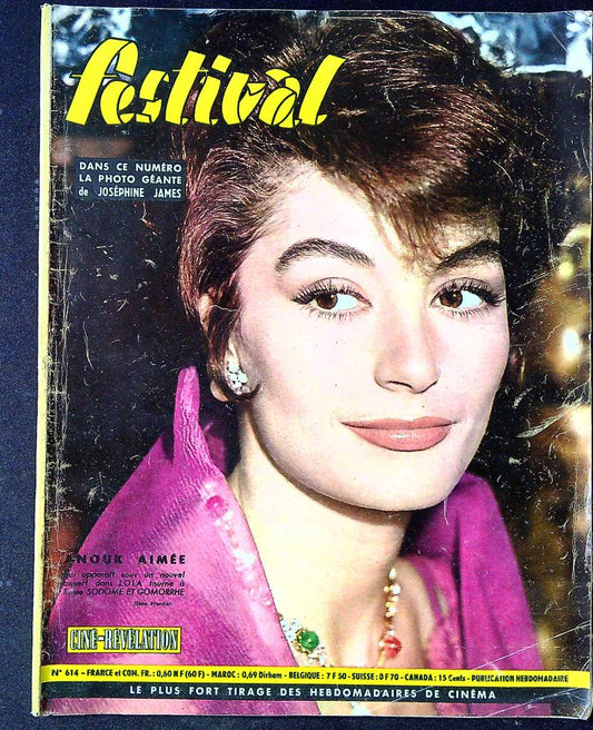 Magazine – Festival N° 614 – Cinéma – Anouk Aimée